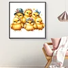 >SALE<5D DIY Full Round Drill Diamond Painting Easter Chick Bunny Home Decor 30x30cm