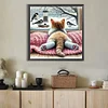 Diamond Painting-DIY Full Round Drill Cute Cat(40*40 CM)