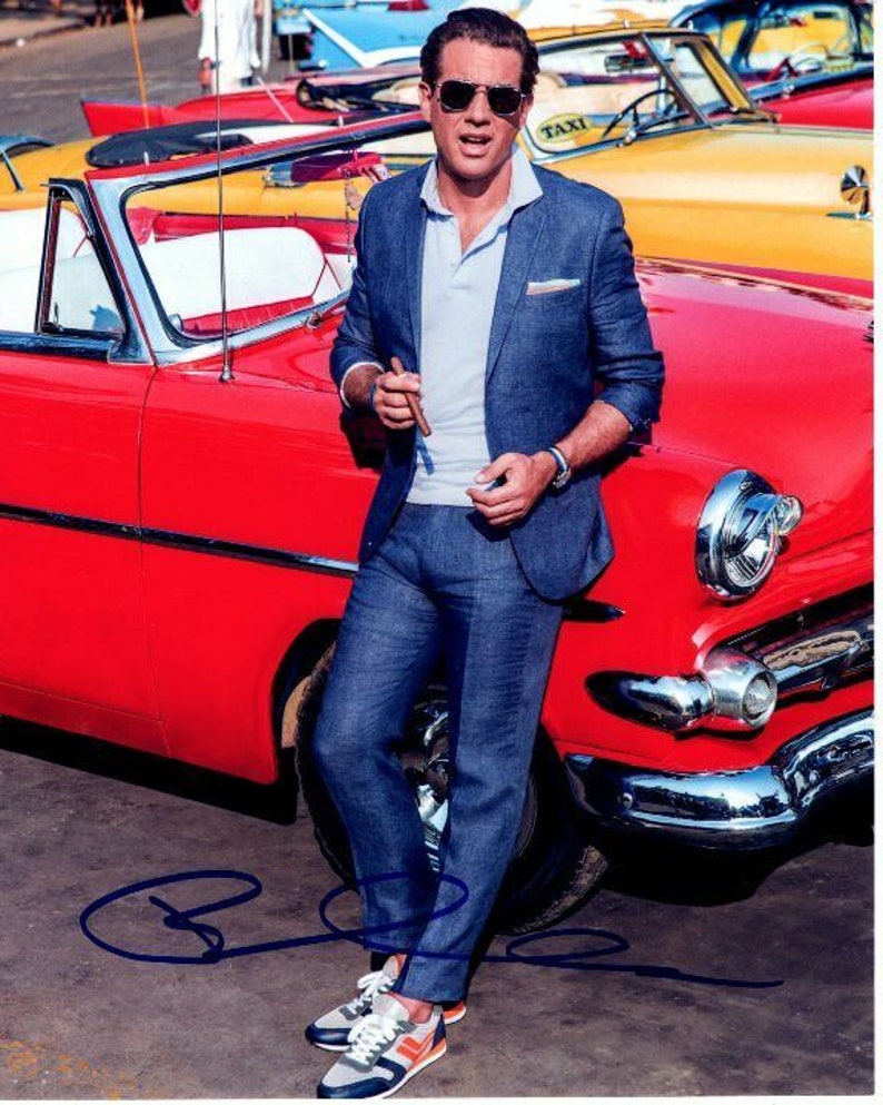 Bobby cannavale signed autographed lets all go to cuba 8x10 Photo Poster painting