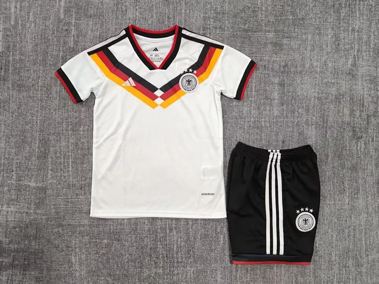 25-26 Germany home children's football jersey 1:1 Thailand quality
