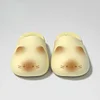 Unisex Home Cat Paws Footprints Fluffy Plush Fleece Height Increase Indoors Slippers