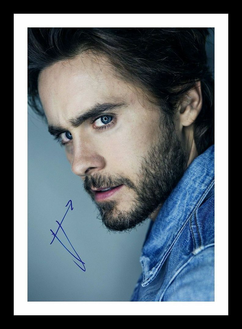 Jared Leto Autograph Signed & Framed Photo Poster painting 3