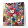 (Pre-Framed)Memorial day-Special Shape Diamond Painting Kit(25x25cm)