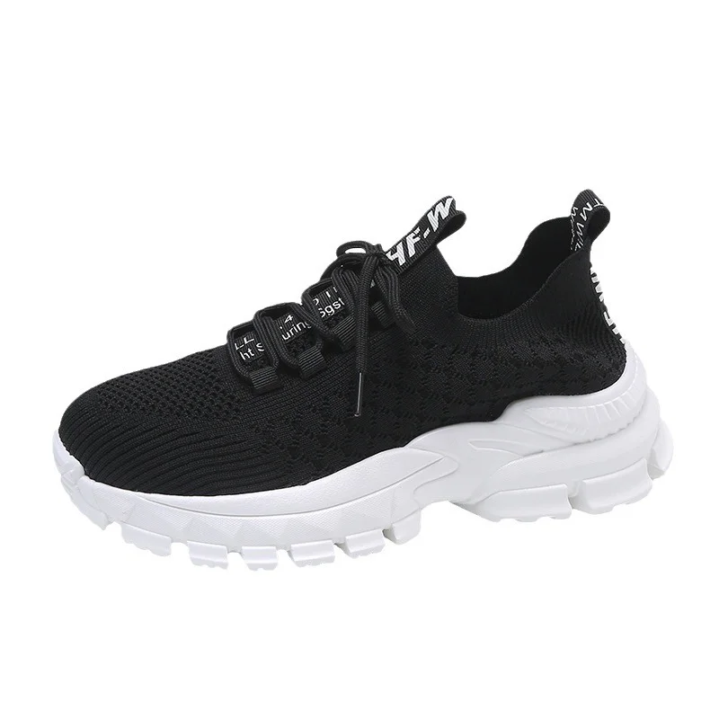 Churchf Churchf Breathable Coconut Shoes Women's Spring 2024 New Fashion Sports Casual Shoes Platform Platform Running Women's Shoes