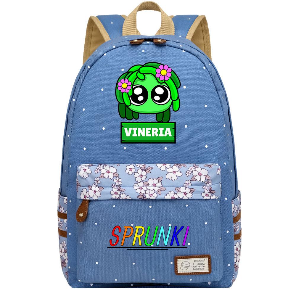Mayoulove Sprunki Kids Backpack Lightweight Design with Multiple Pockets for School Use-Mayoulove