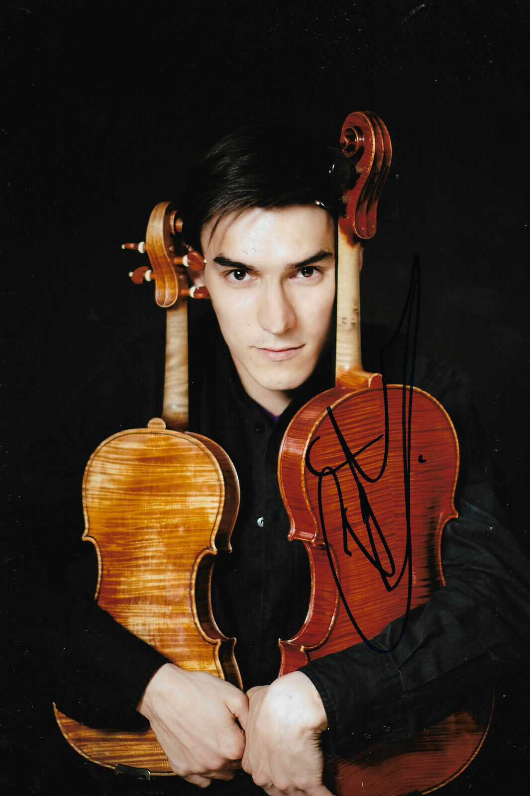 Sergey Malov Violinist signed 8x12 inch Photo Poster painting autograph
