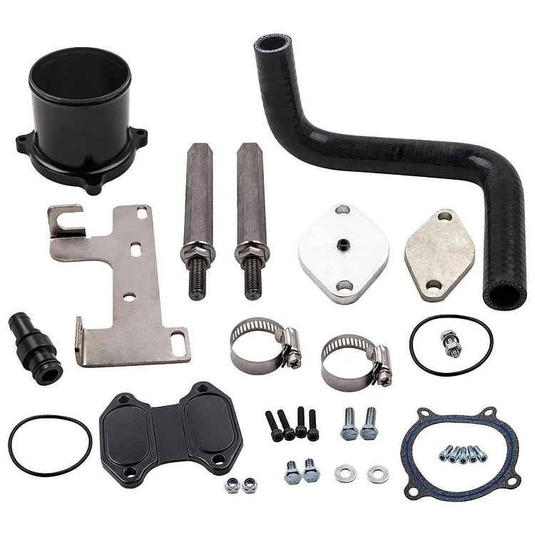 EGR Valve Cooler Delete Kit For Dodge Ram 2500 3500 6.7L Cummins Diesel 10-14