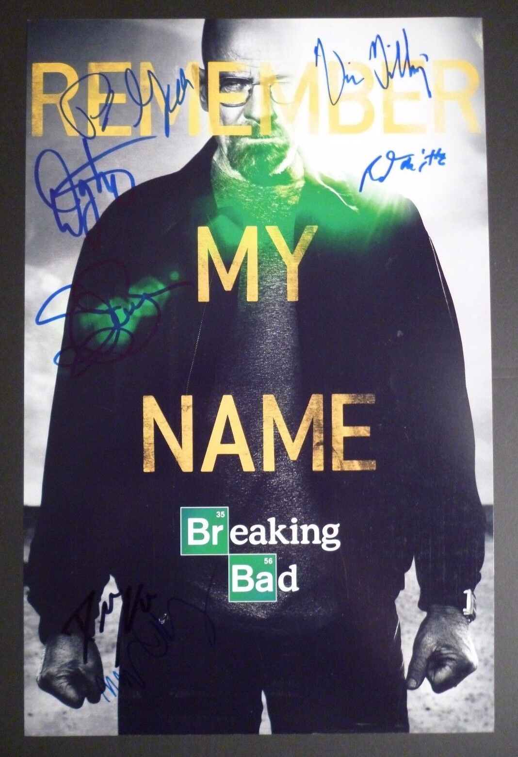 BREAKING BAD Cast (x7) Authentic Hand-Signed 11x17 Photo Poster painting (Danny Trejo)