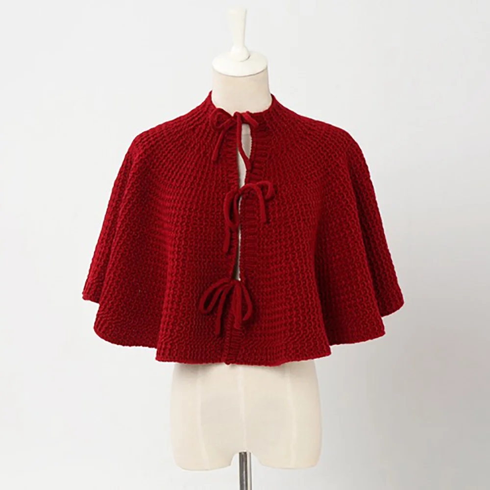 Vintage wool woven pleated Christmas tree skirt ornament