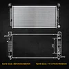 DWVO 34 Inch Core Radiator Compatible with Chevy Silverado Suburban Tahoe Cadillac Avalanche Escalade GMC Yukon Sierra Hummer H2 4.3L 4.8L 5.3L 6.0L 6.2L DWRD1004