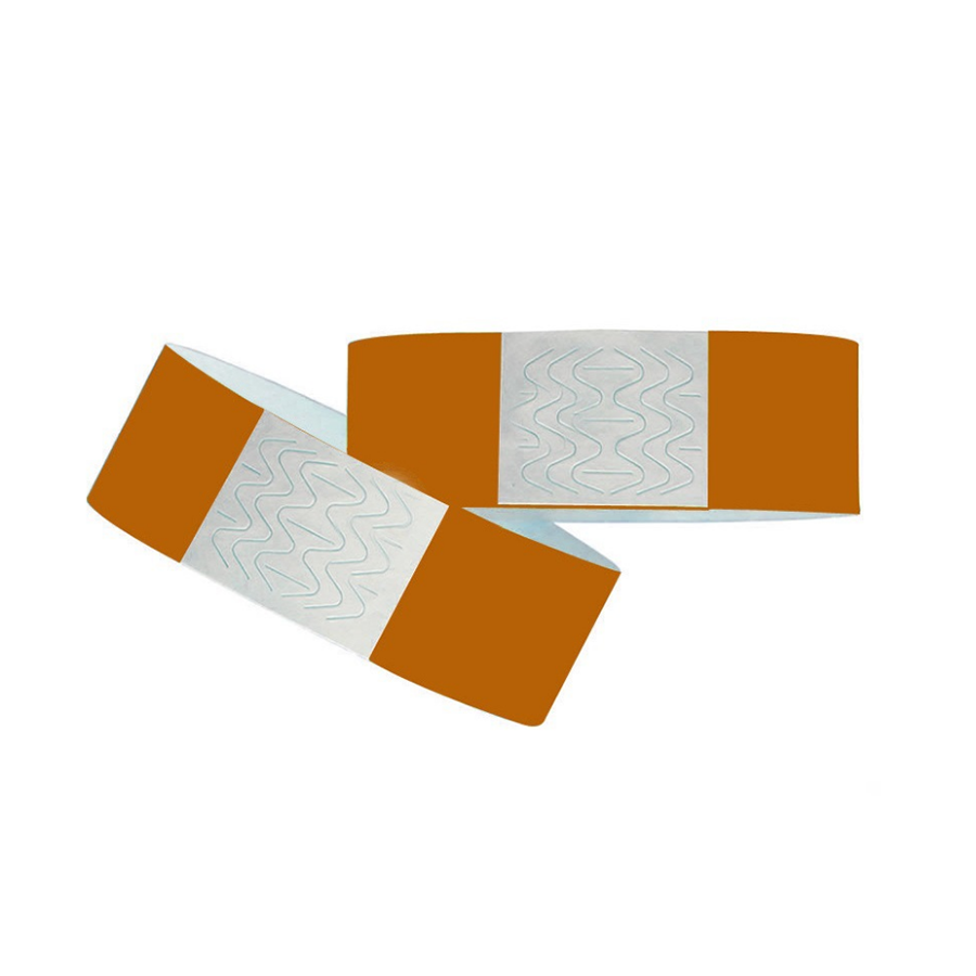 Disposable 13.56mhz RFID NFC Paper Wristband NFC Bracelet For Sport Event Identification