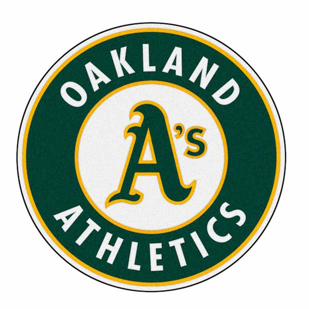 

MLB Baseball Oakland Athletics - Round Drill Diamond Painting - 30*30CM, 501 Original