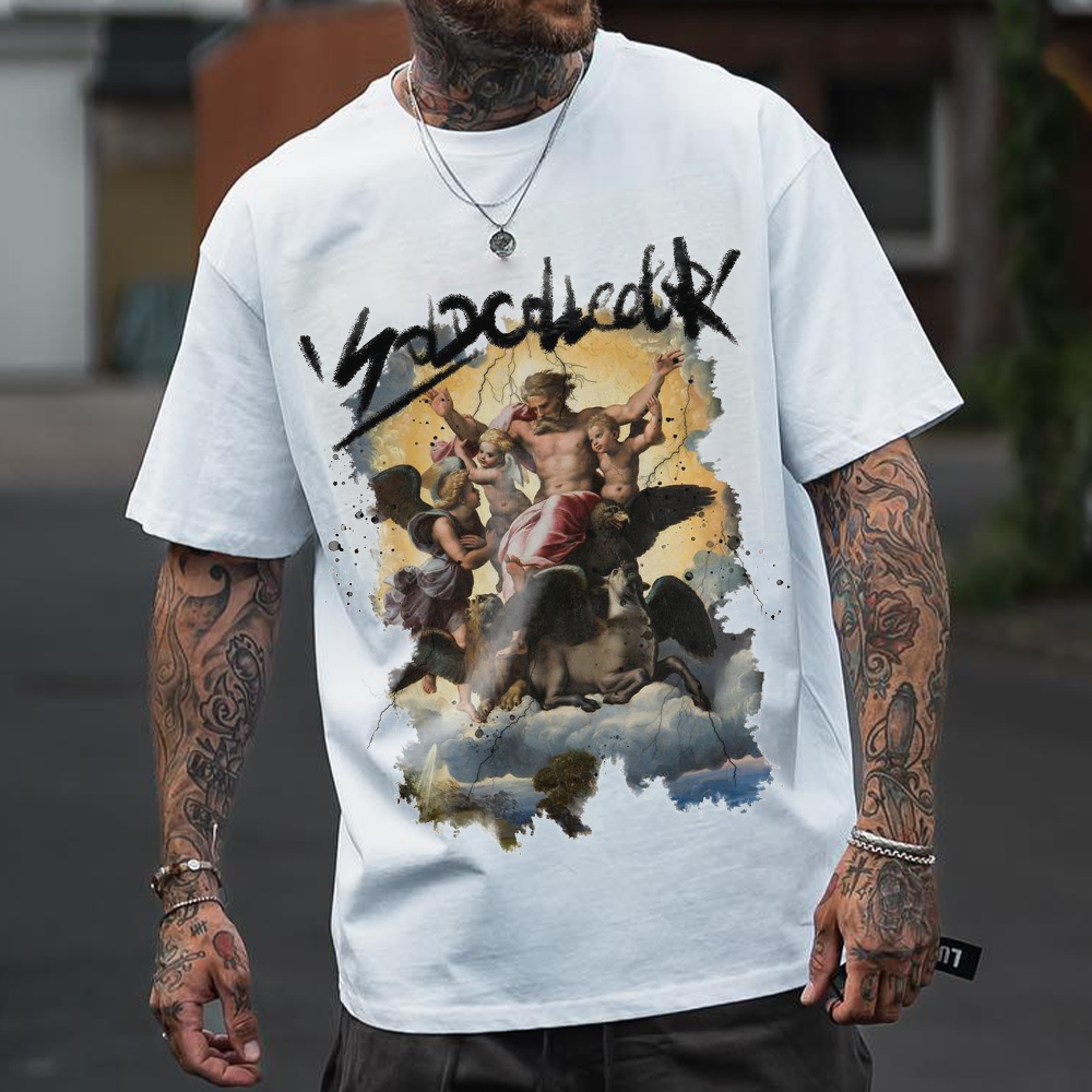Men's Painting Graphic T-Shirt