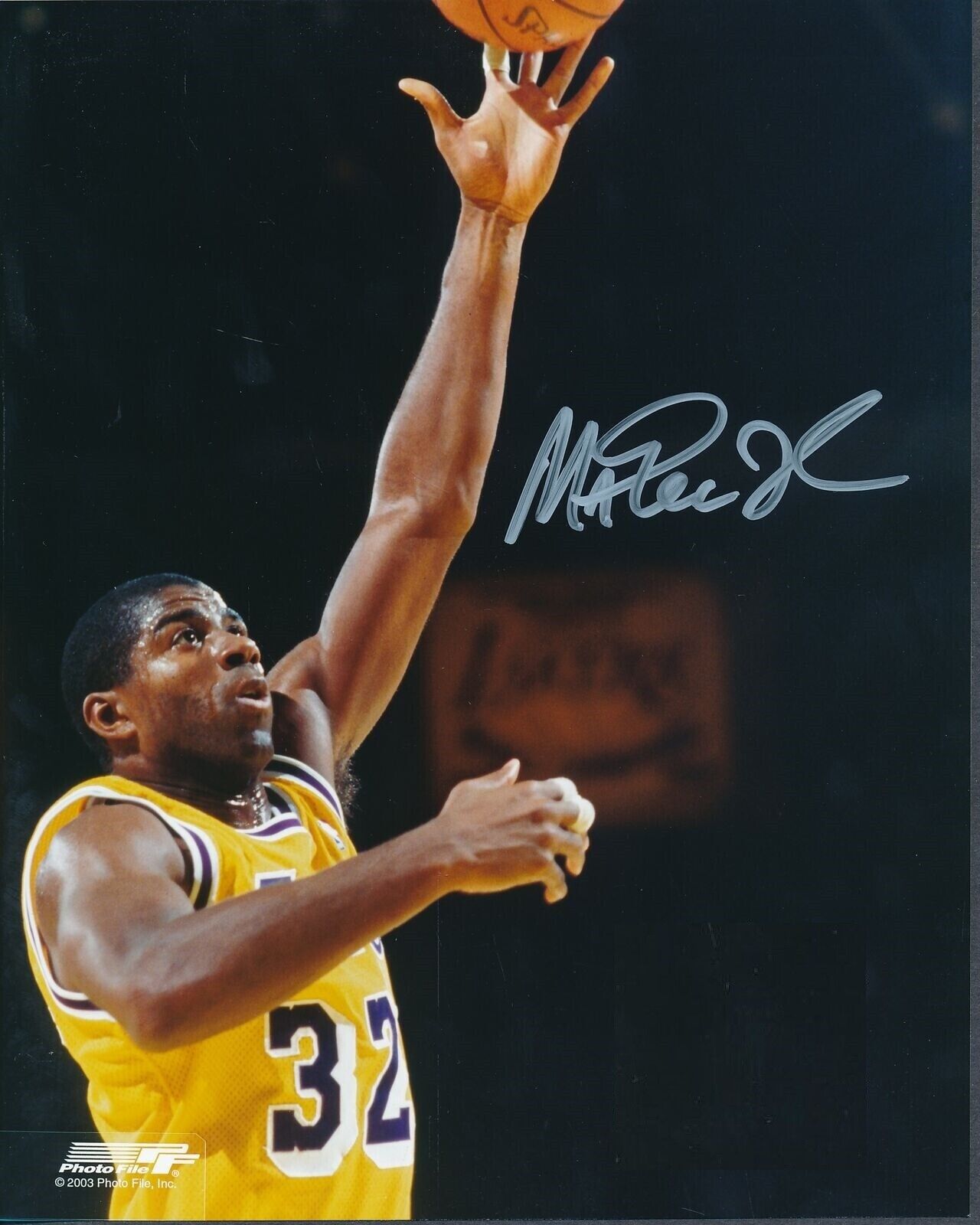 Magic Johnson Autographed Signed 8x10 Photo Poster painting ( HOF Lakers ) REPRINT ,