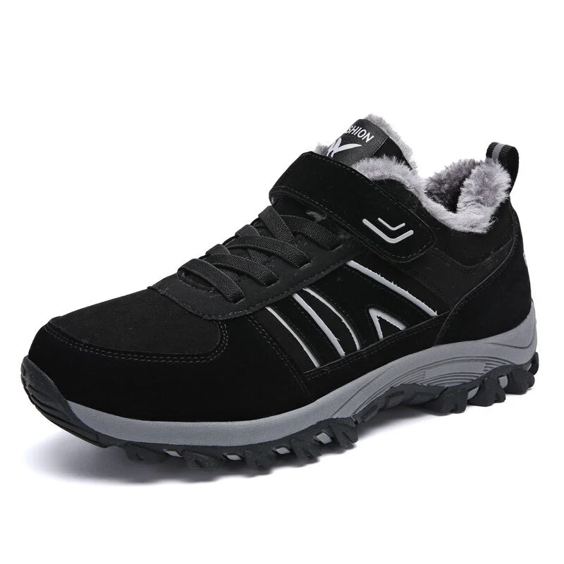 VEAMORS Outdoor Men Women Hiking Shoes Breathable Sneakers Anti-Slip Trekking Shoes Couples Mountain Climbing Footwear Unisex