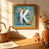 Butterfly Flower K 5D Partial Drill DIY Diamond Painting Kit 30*30cm