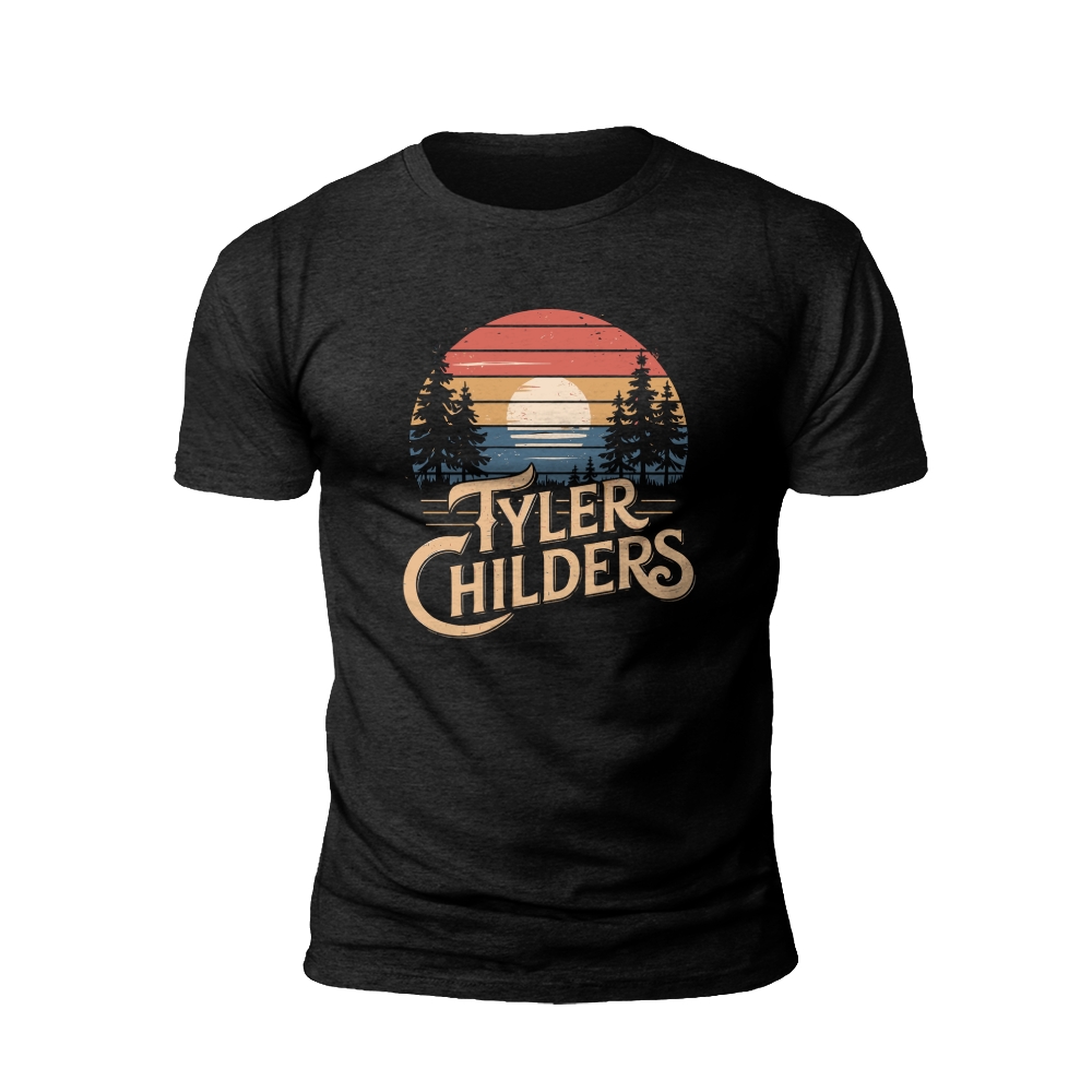 Sunset Serenity: Tyler Childers T-Shirt