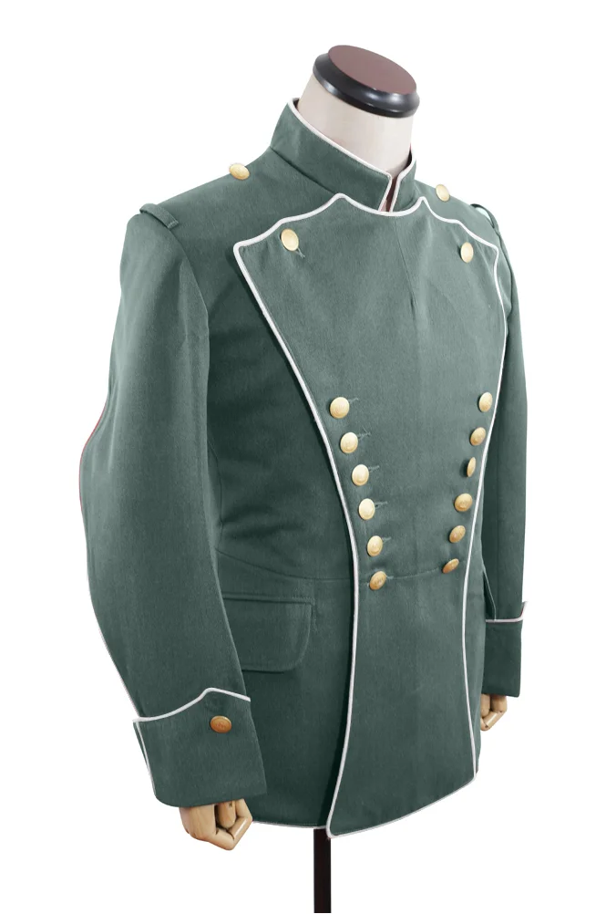   Empire German Uhlan white pipped officer gabardine tunic ULANKA German-Uniform