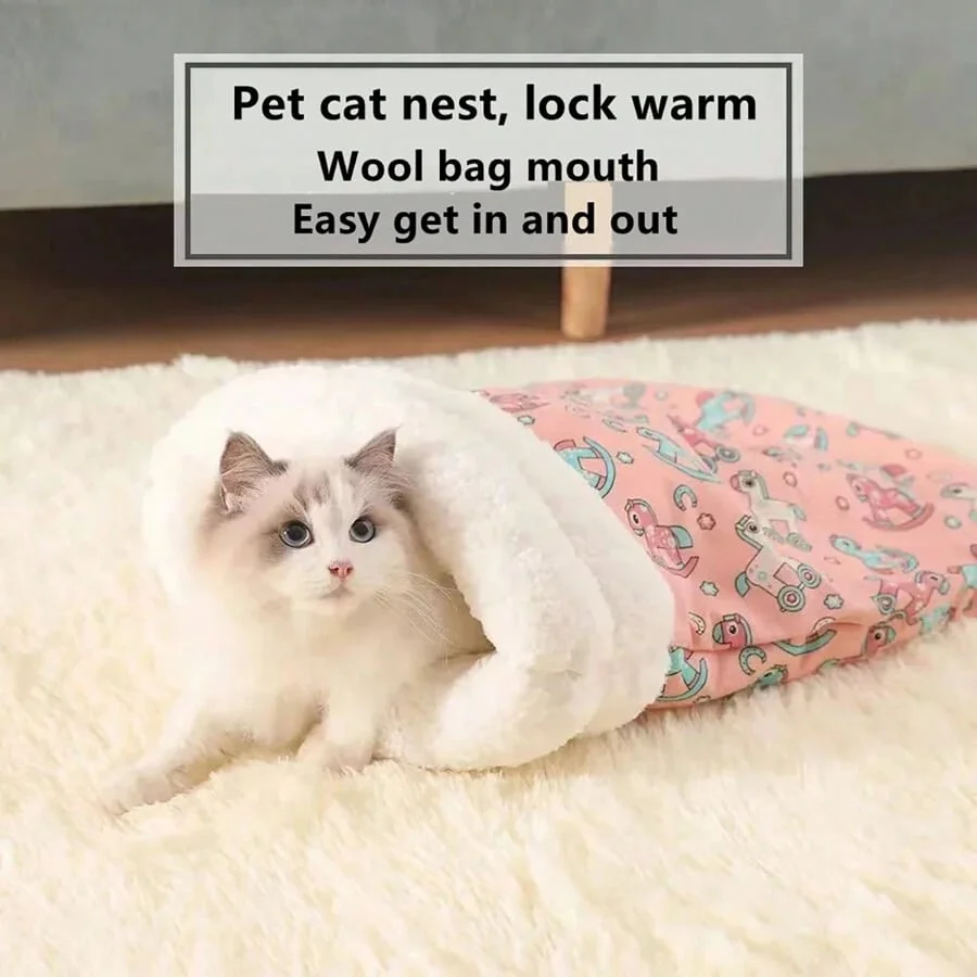 🔥Hot Sale 49% OFF🐾Cozy Pet Nest for Small Cats and Dogs