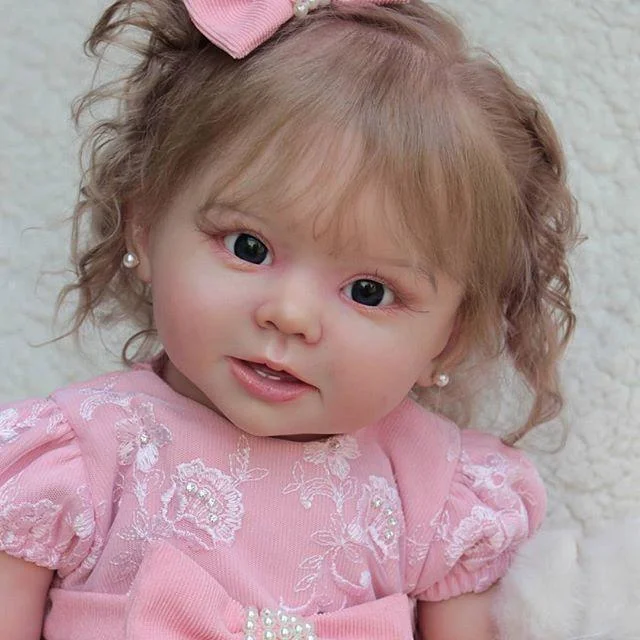 GSBO-Cutecozylife-20'' Lifelike  Alyssa Reborn Baby Doll Girl