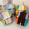 Nylon School Camping Daypack for Kids Cute Book Sackpack for Gym Sport Traveling