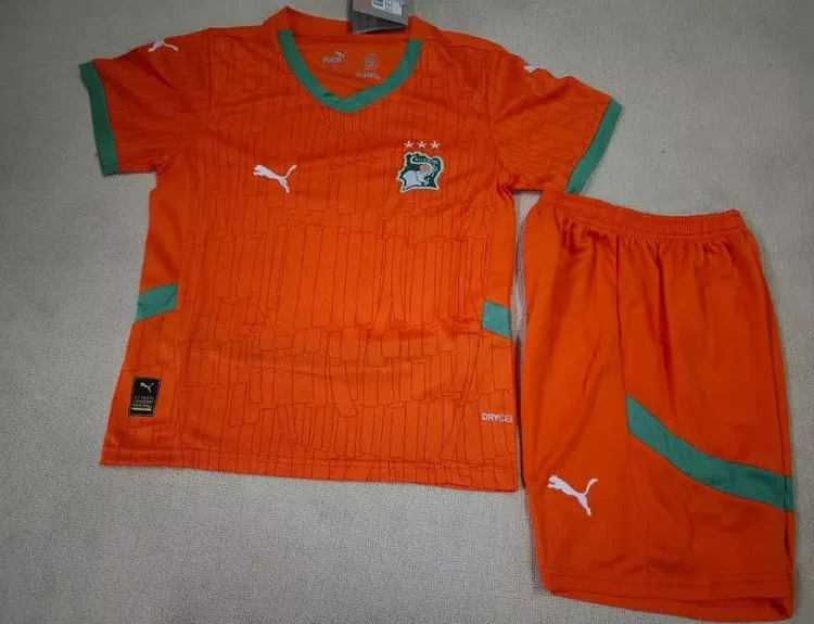 25-26 season Cote d'Ivoire home jersey children's clothing