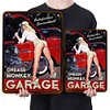 Garage Girl - Vintage Metal Signs - 20*30cm/30*40cm