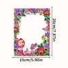 Diamond Painting Special Shape Floral Photo Frame -20*15