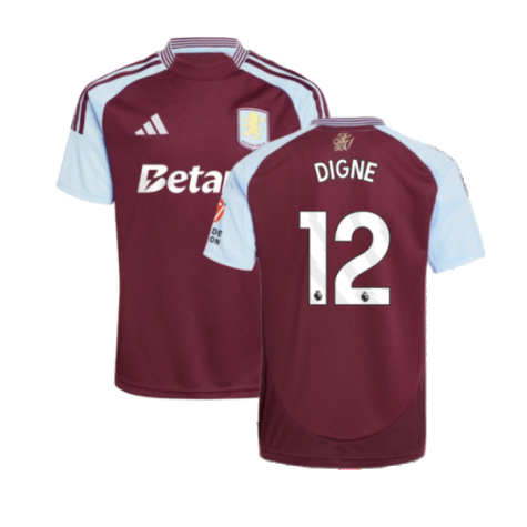 Aston Villa Lucas Digne 12 Home Trikot 2024-2025