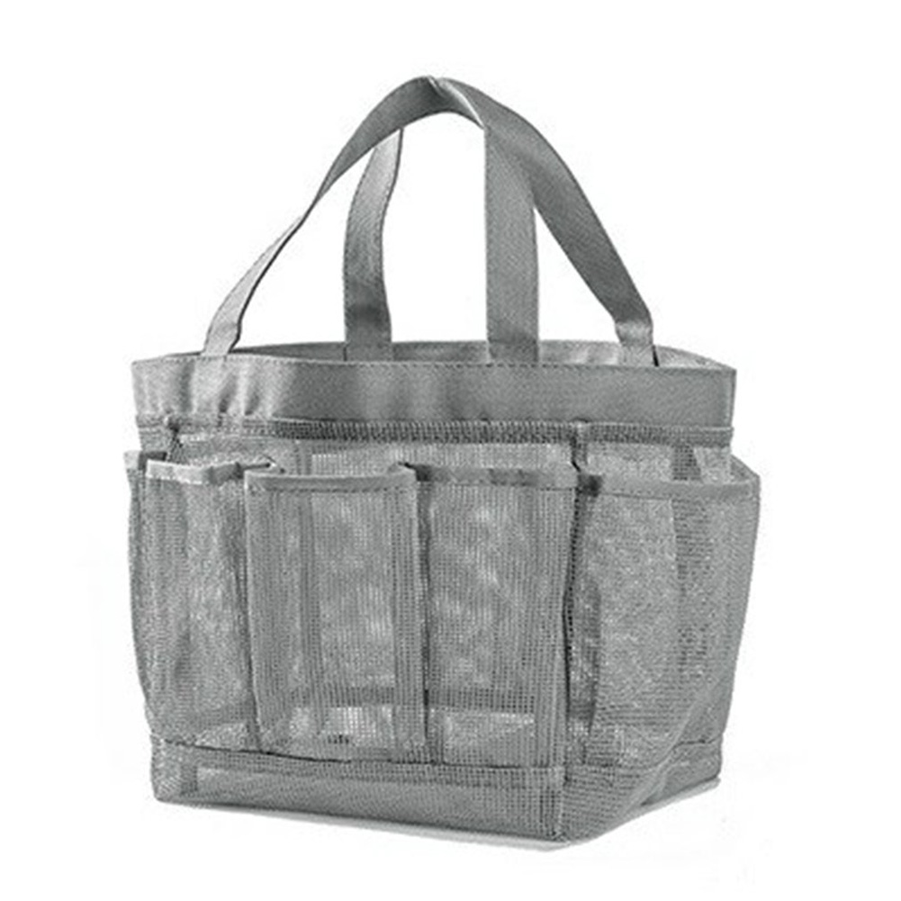 

Mesh Swimming Beach Wash Bag Multi Pockets Travel Toiletries Storage Bags, 501 Original