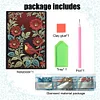 (US Local)Flower Bird Special Shaped Diamond Painting Journal Notebook for Adults