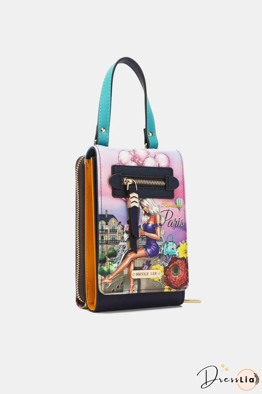 Nicole Lee USA Small Crossbody Wallet