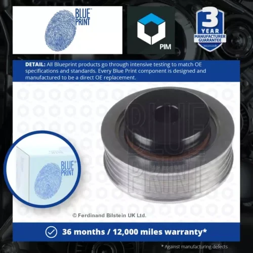 Dronehint Aux Belt Tensioner ADK896502 Blue Print Drive V-Ribbed 71742776 4916070AA0 New Parts