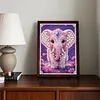 Diamond Painting-DIY Special Shaped Drill Pearl Painting Pink Elephant(30x40cm)