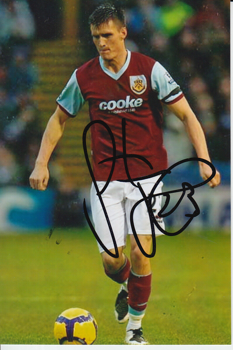 BURNLEY HAND SIGNED STEPHEN JORDAN 6X4 Photo Poster painting 2.