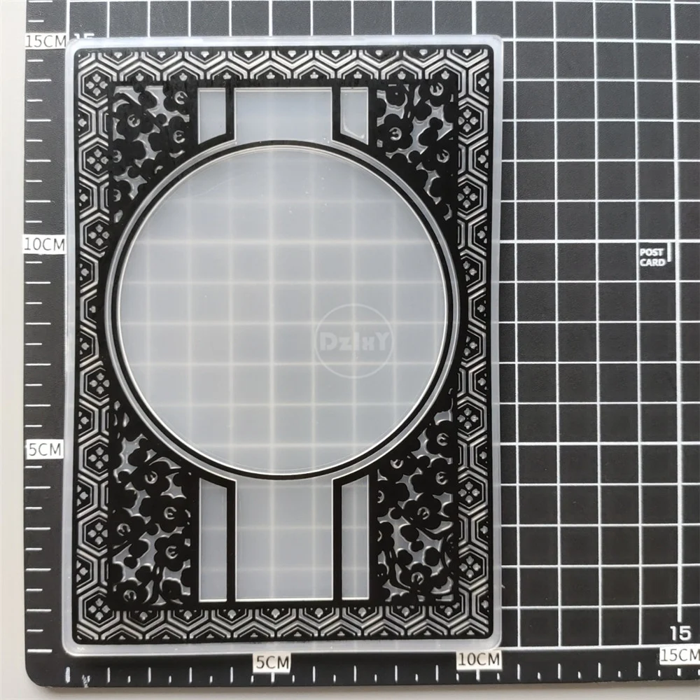 Nigikala Styles) 2023 NEW Lace Embossing Folders for Scrapbooking Paper Album Cards Making Supplies 3D Plastic Cutting Dies Crafts