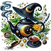 Diamond Painting -DIY Round Drill Magic(40x40cm)
