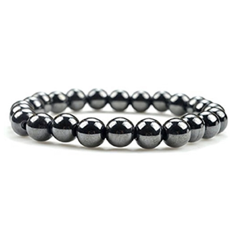 Minimalist Colorful Obsidian Beaded Unisex Bracelets 1 Piece
