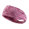 Unisex Sport Plain Colorful Lines Elastic Sweat Hair Head Bands