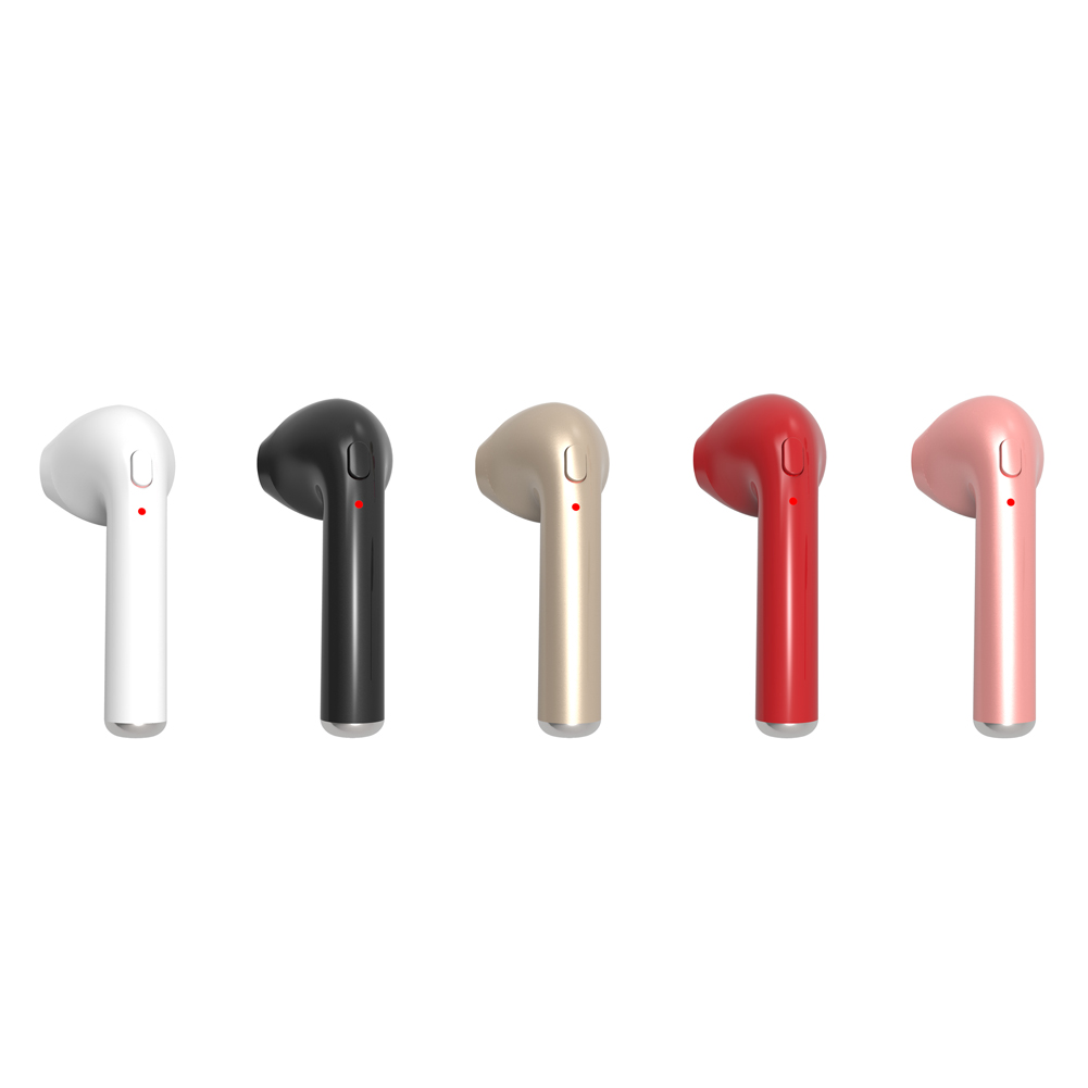 

Bluetooth Earbud In-Ear Earphone for iPhone 7 6s plus(single left ear), Gold, 501 Original