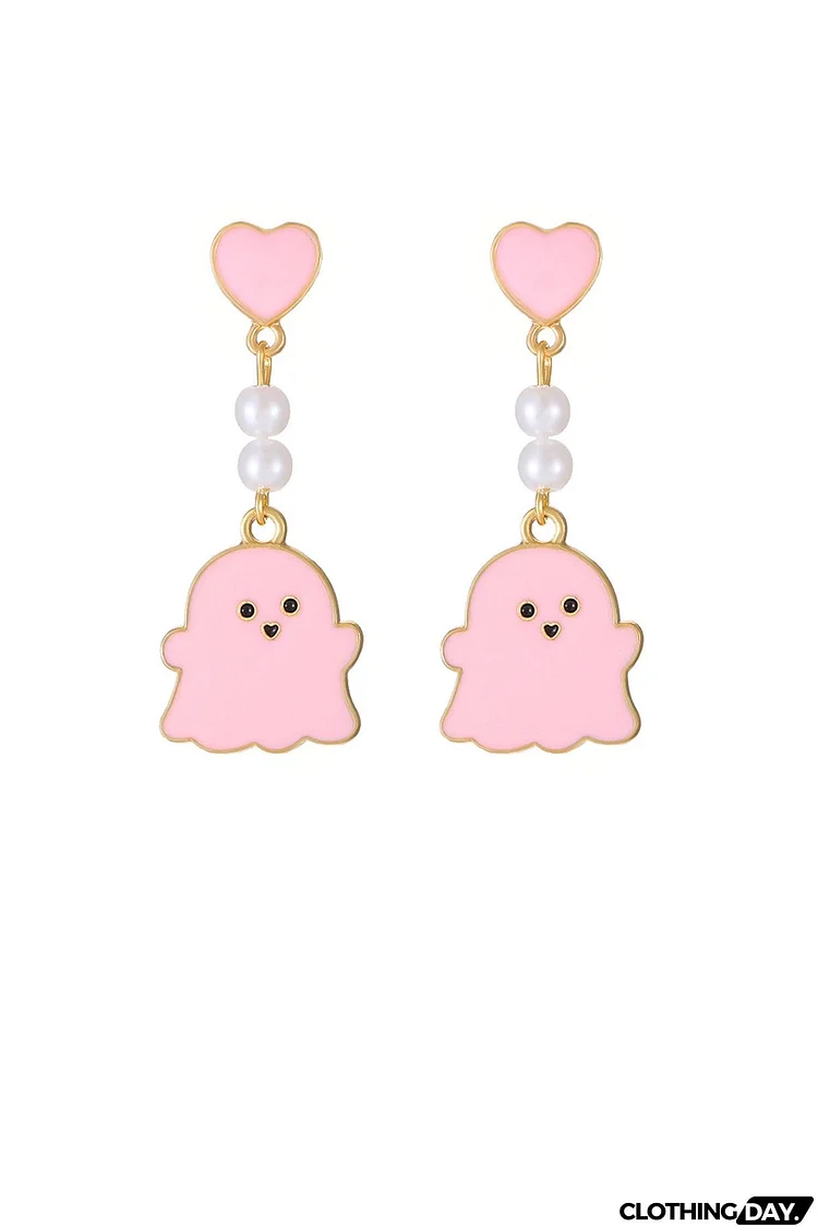 Pearl Ghost Earrings