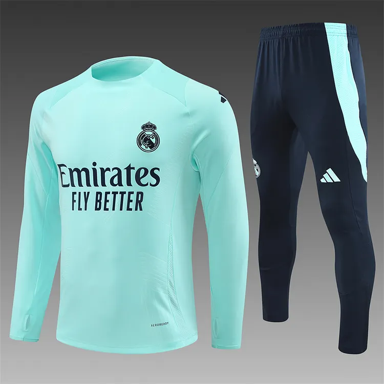 2024-25 Real Madrid half-length training jersey