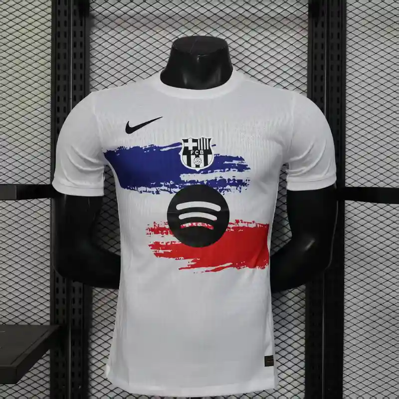 25/26 Player FC Barcelona White Special Soccer Jersey