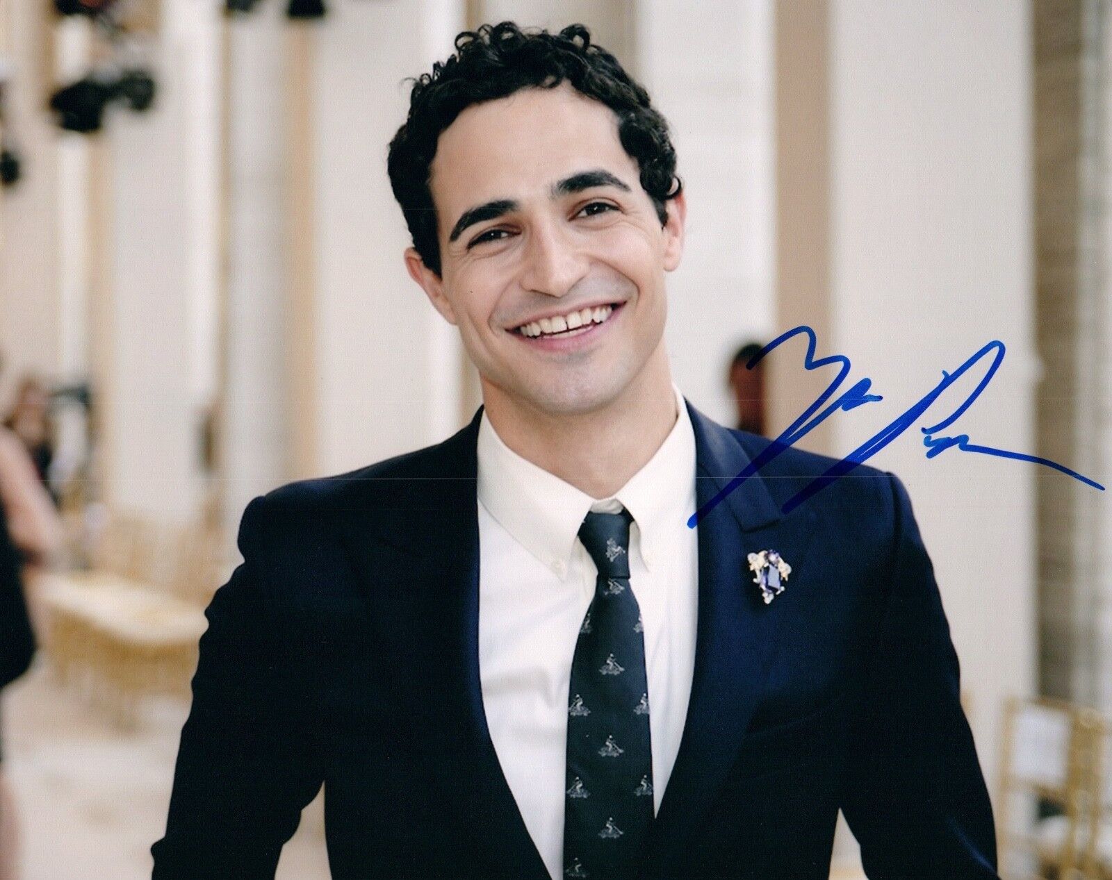 Zac Posen Signed Autographed 8x10 Photo Poster painting Fashion Designer COA VD