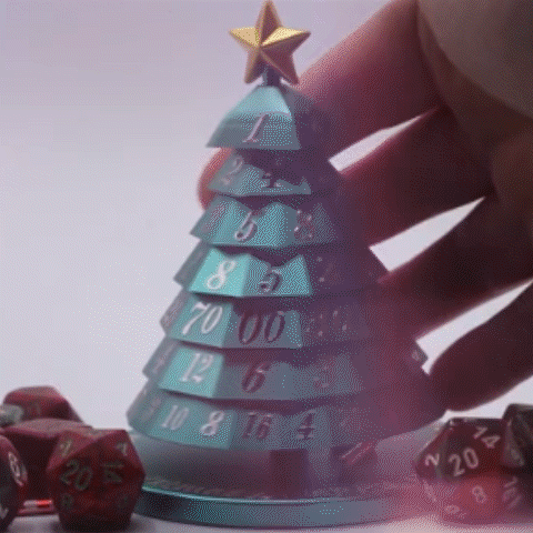 Christmas Tree Dice - Tabletop Gamming And Family Fun! - vzzhome