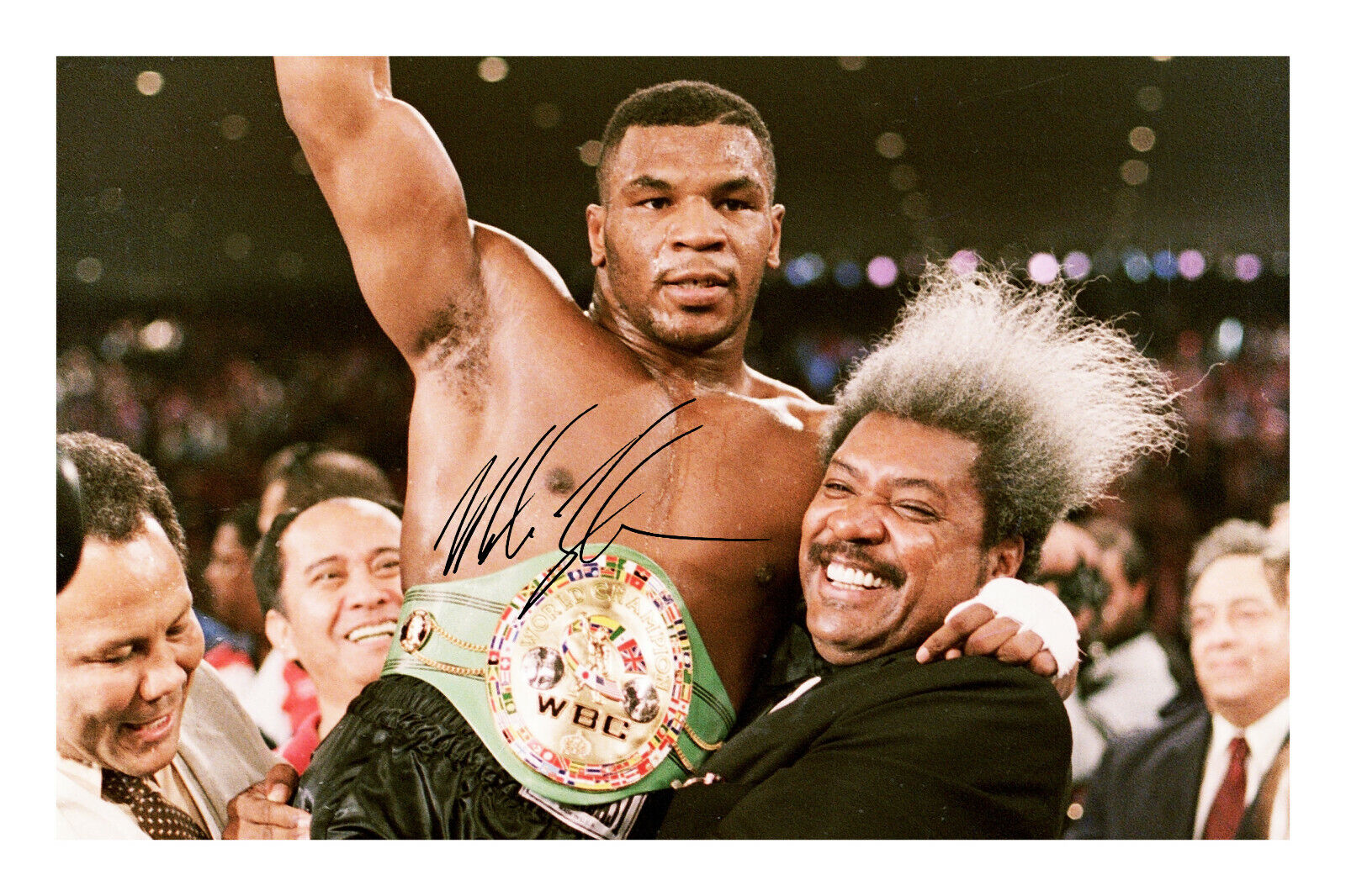 Mike Tyson Signed A4 Photo Poster painting Print Autograph Boxing Heavyweight World Champion