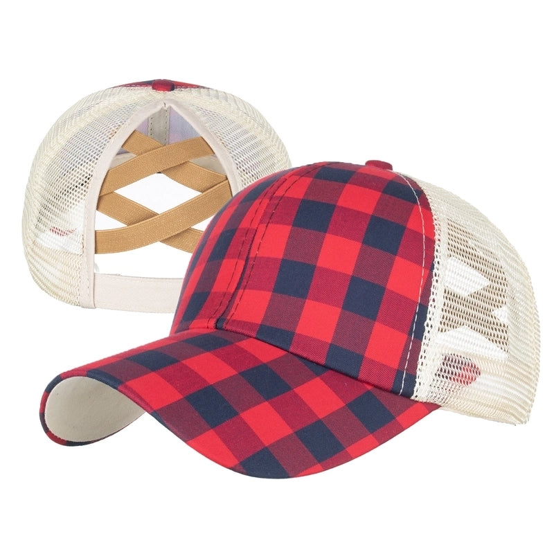 Women’s Fashion Color Block Flower Leopard Baseball Cap