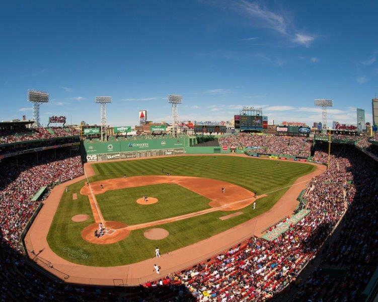 FENWAY PARK Home of the Boston Red Sox Green Monster Glossy 8 x 10 Photo Poster painting Poster