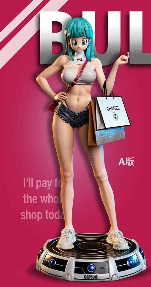 1/6 Scale Trend Bulma - Dragon Ball Resin Statue - DP9 Studios [Pre-Order]-shopify
