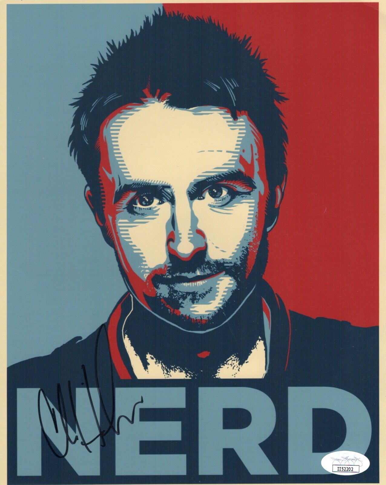 CHRIS HARDWICK Signed 8X10 NERD Photo Poster painting Autograph TALKING Dead JSA COA Cert